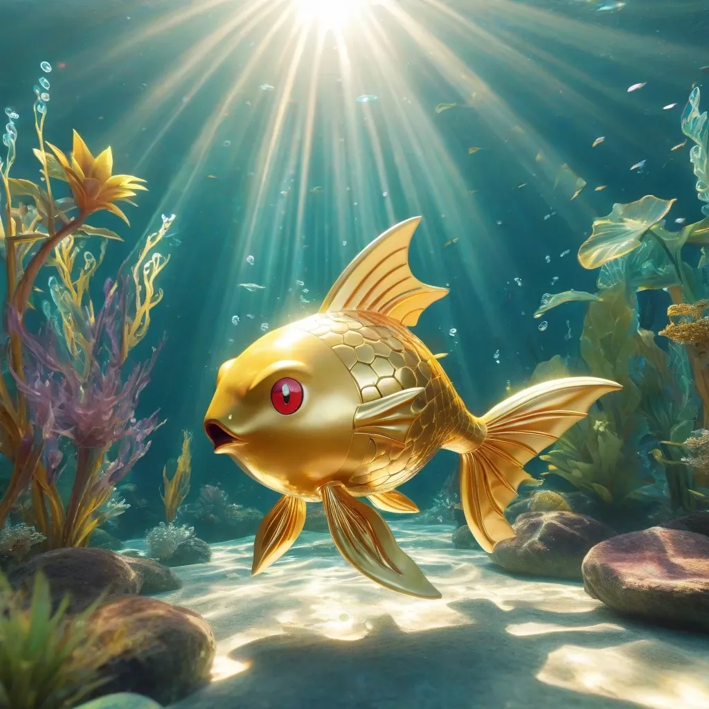 Golden Gleaming Karp
